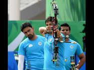 Asiad India Abhishek Verma Settles Silver Archery