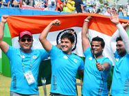 Indian Mens Compound Archery Team Strikes Gold