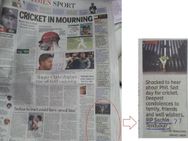 Print Blunder Rip Sachin Tendulkar Says Indian Newspaper