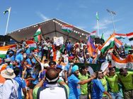 Adelaide Oval Turns Into Sea Blue