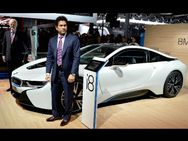 Tendulkar With Spanner Tightens Bolts At Bmw Plant