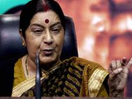 Swaraj Hits Back At Journalist Who Raked Up Propriety Issue