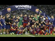 Lionel Messi Shines As Barcelona Win Uefa Super Cup