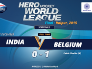 Hwl Final Belgium Beat India 1 0 Set Up Title Showdown With Australia