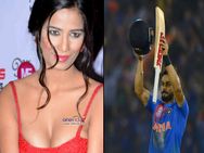 T20 Wc Now Poonam Pandey Gives Strip Gift Team India Virat Kohli
