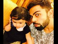 In Pics Viral Selfies Virat Kohli Dwayne Bravo With Ms Dhoni Daughter