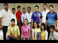 Sachin Tendulkar Meets Rio Bound Wrestlers Boosts Morale