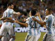 Lionel Messi Record As Argentina Thrash Venezuela 4 1 Enter Semis