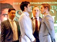 Vijender Singh Face Ex Euro Champ Kerry Hope Wbo Title Bout