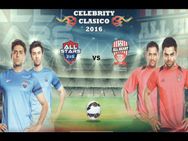 Virat Kohli Ms Dhoni Football Match Bollywood Actors Abhishek Bachchan