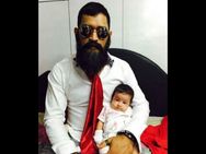 Big Bearded Ms Dhoni Posts Image With Daughter Ziva Team India