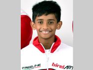 Birel Art Signs Bengaluru 10 Year Old Karting Prodigy Ruhaan