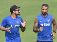 st Test Virat Kohli Picks Dominating Shikhar Dhawan Over Rahul