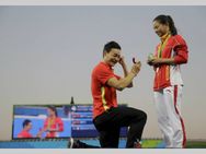 Love At Rio Olympics Silver Diamond Chinese Divers Get Engaged