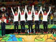 Rio Olympics 2016 Japan Dethrones China Take Gold Men S Team Gymnastic
