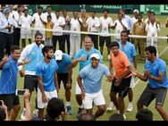 Davis Cup India Host Spain Under Flood Lights