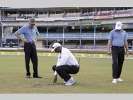 th Test India West Indies 3rd Day Report Rain Plays Spoilsport