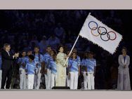 Olympic Flag Arrives Tokyo 2020 Games
