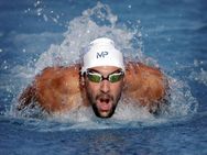 Michael Phelps Carry Us Flag During Olympic Opening Ceremony