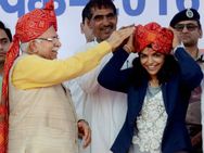 Haryana Cm Forgets Pv Sindhu S Name Then Says She Is From Karnataka