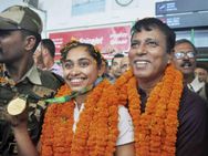 Coach Bisweswar Nandi Contemplating New Vault Dipa Karmakar