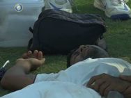 Video Pragyan Ojha Suffers Freak Head Injury During Duleep Trophy