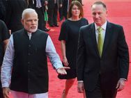 Modi Key Draw From Cricket Highlight Warm Ties