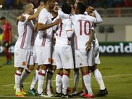 Fifa World Cup 2018 Qualifiers Spain Beat Albania 2 