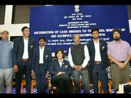 Sports Ministry Presents Cash Awards Indian Medal Winners At Rio Games