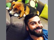 Virat Kohli Enjoys Home Food Gets Unconditional Love Little Dynamite