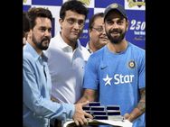 Video Kohli Honours Zaheer Sehwag Commemorate India 250th Test Home
