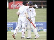 Sri Lanka Vs Zimbabwe 1st Test Dimuth Karunaratne Hits Ton