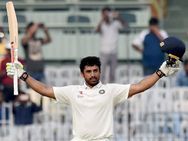 Karun Nair Slams Maiden 300 Virender Sehwag Chris Gayle Welcome Him