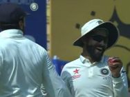 Must See Video Ravindra Jadeja Does Kapil Dev 1983 World Cup Final