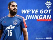 Official Bengaluru Fc Sign India International Sandesh Jhingan