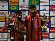 Chennai Open Rohan Bopanna Jeevan Nedunchezhiyan Win Doubles Trophy