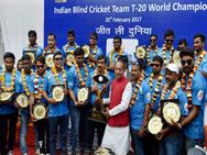 Cash Prize T20 World Cup Winning Indian Blind Cricket Team