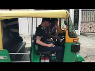 Must See Video Michael Clarke Drives Auto Rickshaw On Bengaluru Streets