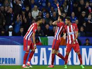 Ucl Atletico Madrid Beat Leicester City Advance Semis