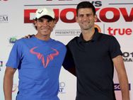 Madrid Open Djokovic Nadal Struggle Win Their Opening Matches