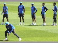 Champions Trophy Photos Team India Practice Ahead Bangladesh Game