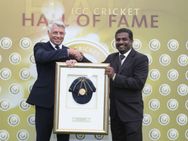 Spin Legend Muralitharan Inducted Into Icc Cricket Hall Fame