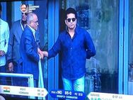 Sachin Tendulkar Watches India Pakistan Match At Edgbaston Champions Trophy