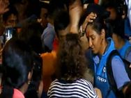 Women S World Cup Mithali Raj Co Get Rousing Welcome Upon Arrival England