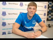 Official Everton Snap Up Young Defender Lewis Gibson From Newcastle