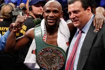 Money Mayweather Gets The Belt