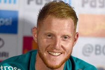 Ben Stokes Wears Charity Gloves For Old Club