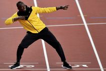 Athletics Legend Bolt Turns 