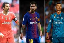 Buffon Messi Ronaldo Up Uefa Men S Player The Year Award