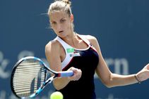 Pliskova Set For Muguruza Semi Halep Wins Through